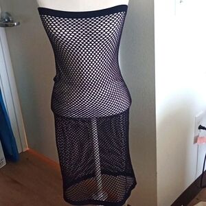 Versatile net dress/Under slip/ TubeTop